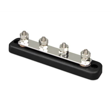Victron Busbar 150A 4P + Cover for Fuses and rails